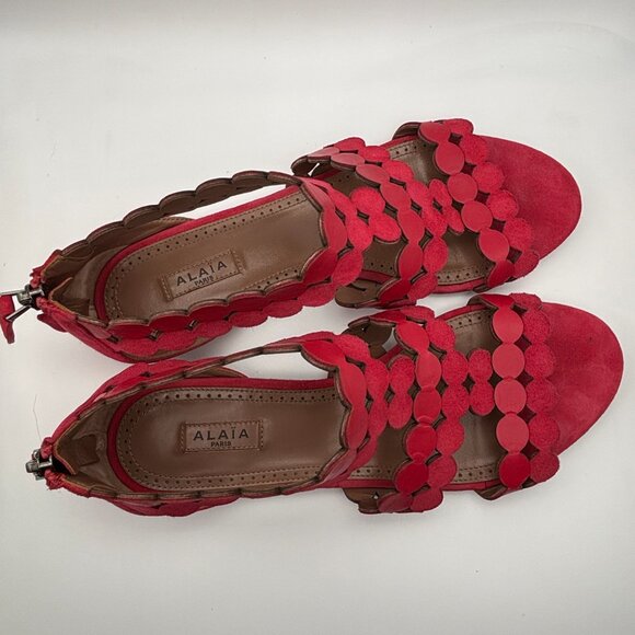 Alaia Circle Gladiator flats in size 38 - Picture 5 of 8